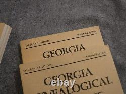 Georgia Genealogy Magazine 26 Issues (Civil War, Slave Owners & Pioneers)