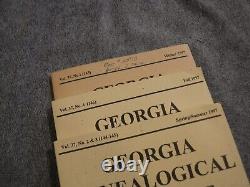 Georgia Genealogy Magazine 26 Issues (Civil War, Slave Owners & Pioneers)