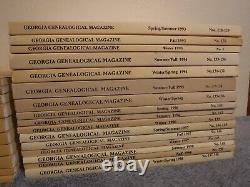 Georgia Genealogy Magazine 26 Issues (Civil War, Slave Owners & Pioneers)
