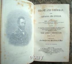 Grant And Sherman Their Campaigns And Generals 1866 Antique Headley Civil War