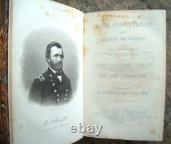 Grant And Sherman Their Campaigns And Generals 1866 Antique Headley Civil War
