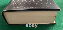 Grant by Ron Chernow SIGNED BOOKPLATE 1st/1st HC DJ 2017 Political Bio