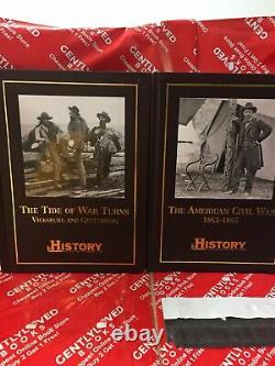 HISTORY CHANNEL AMERICAN HISTORY ARCHIVES Lot of 7 Books Civil War Battle of Bul