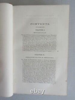 HISTORY OF THE PENNSYLVANIA RESERVE CORPS by J R Sypher 1865 Elias Barr Leather