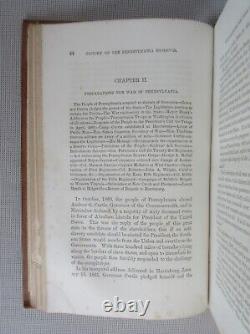 HISTORY OF THE PENNSYLVANIA RESERVE CORPS by J R Sypher 1865 Elias Barr Leather