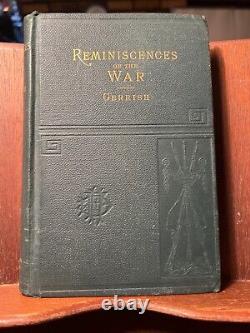 HTF 1882 1st Americana Civil War Battles Journal 20th Maine Garrish Negro Troops