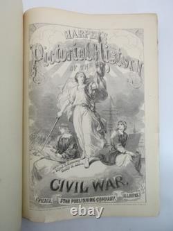 Harper's Pictorial History Of The CIVIL War (two Volumes Bound In One) 1866