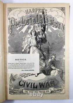 Harper's Pictorial History of the Civil War Hardcover 2-Vol. Set Puritan Press