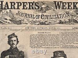 Harper's Weekly Bound Volumes V & IX Years 1861 & 1865 Civil War Illustrations