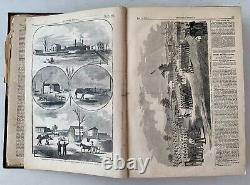 Harper's Weekly Bound Volumes V & IX Years 1861 & 1865 Civil War Illustrations