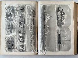 Harper's Weekly Bound Volumes V & IX Years 1861 & 1865 Civil War Illustrations