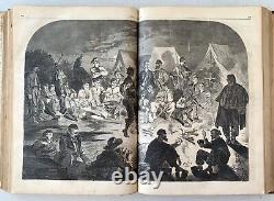 Harper's Weekly Bound Volumes V & IX Years 1861 & 1865 Civil War Illustrations