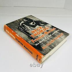 Heck Thomas Frontier Marshal, Gunfighter by Glenn Shirley HCDJ First Ed 1962 NF