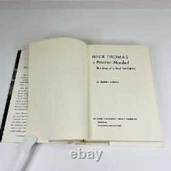 Heck Thomas Frontier Marshal, Gunfighter by Glenn Shirley HCDJ First Ed 1962 NF