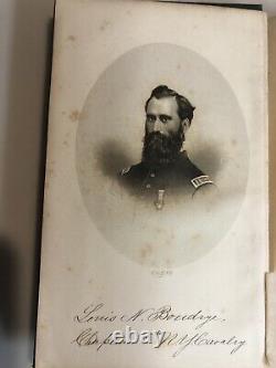 Historic Records Of 5th New York Cavalry, By Bordrye, 1865. CIVIL War, Rare