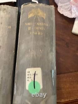 Histories Of The Several Regiments & Battalions From North Carolina II III & V