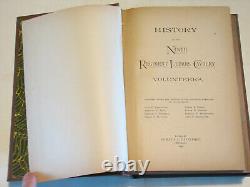 History Ninth Regiment Illinois Cavalry First ed, 1888, Civil War, Genealogy IL