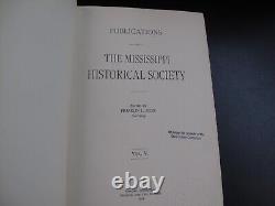 History Publications Mississippi Historical Society Civil War V1-10 + 12 & 14 MS