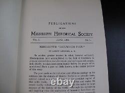 History Publications Mississippi Historical Society Civil War V1-10 + 12 & 14 MS