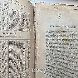 History of Pennsylvania Volunteers Bates 1869 5 Vols Complete Civil War ex-libr