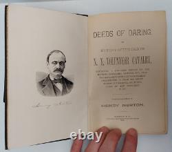 History of the 8th Regiment NY Volunteer Cavalry Henry Norton 1st Civil War RARE