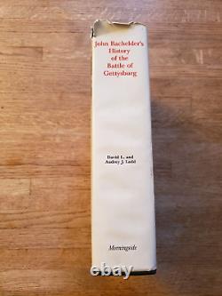 History of the Battle of Gettysburg by John Bachelder (1997, Hardcover) Ladd