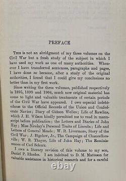 History of the Civil War, 1861-1865 by Rhodes, James Ford