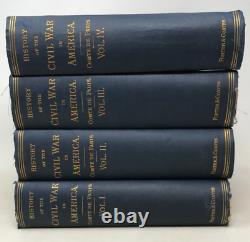 History of the Civil War in America, 4 Vols, The Comte de Paris, 1875-1888 E-71