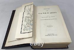 History of the Civil War in America, 4 Vols, The Comte de Paris, 1875-1888 E-71