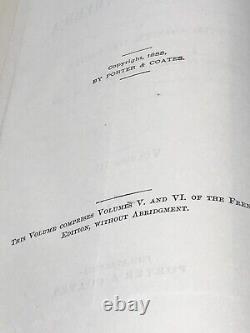 History of the Civil War in America, 4 Vols, The Comte de Paris, 1875-1888 E-71