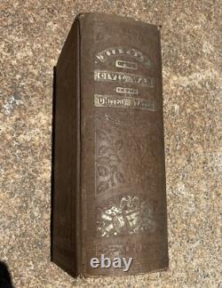 History of the Civil War in the United States Schmucker Brocket 1865 Rare