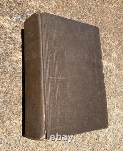 History of the Civil War in the United States Schmucker Brocket 1865 Rare