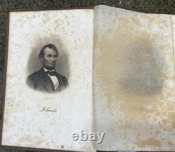 History of the Civil War in the United States Schmucker Brocket 1865 Rare