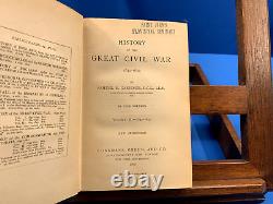 History of the Great Civil War 1642-1649- Samuel R. Gardiner, 1904, Complete Set