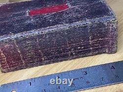 Holy Bible 1857 Pre Civil War Era John Trow Publishing