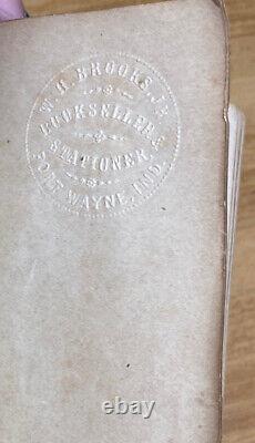 Holy Bible 1857 Pre Civil War Era John Trow Publishing