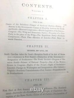 J T Headley, The Great Rebellion, History of the Civil War 3 Vols See Pictures