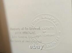 Jack Kerouac's Personal Copy I Rode With Stonewall Estate Stamp + COA #Civil War