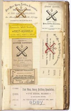 James G BOVEY / Sgt James G Bovey's Post Civil War Scrapbook Album