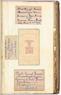 James G BOVEY / Sgt James G Bovey's Post Civil War Scrapbook Album
