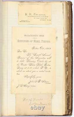 James G BOVEY / Sgt James G Bovey's Post Civil War Scrapbook Album