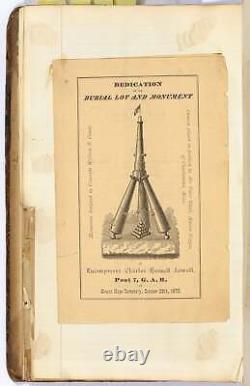 James G BOVEY / Sgt James G Bovey's Post Civil War Scrapbook Album