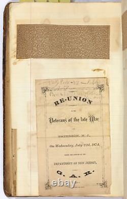 James G BOVEY / Sgt James G Bovey's Post Civil War Scrapbook Album