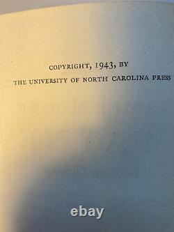 James Moore Wayne Supreme Court Civil War 1st Ed. Signed 1943 Gov. Ellis Arnall