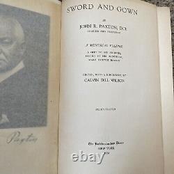 John R. Paxton SWORD AND GOWN A MEMORIAL VOLUME 1st ed 1926, Civil War, Penna