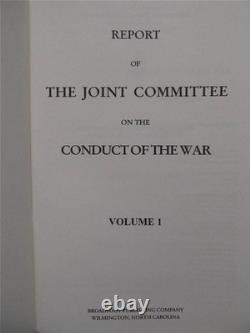 Joint Committee On The Conduct Of The War CIVIL War Brand New, Complete Set