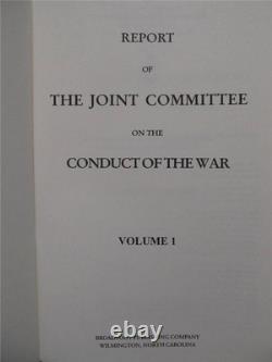 Joint Committee On The Conduct Of The War CIVIL War Brand New, Complete Set