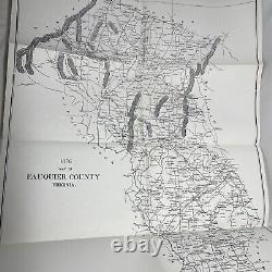 Joseph Arthur Jeffries' Fauquier County, Virginia, 1840-1919 Civil War LNC Rare