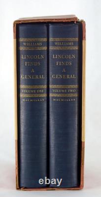 K Williams 1st Ed 1949 Lincoln Finds A General A Military Study of the Civil War