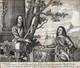 King Charles I & Sir Edward Walker Antique Engraving English Civil War
